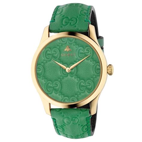 gucci watch with diamond g red and green band|Gucci diamond watches ladies.